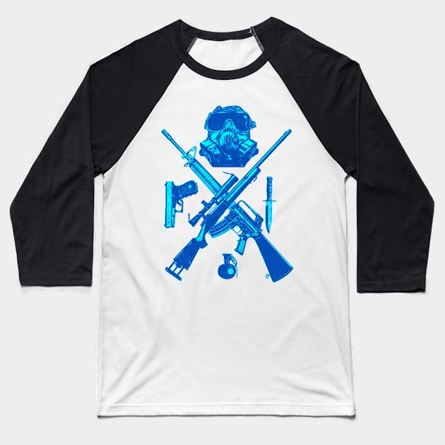 I´M PREPPER (blue) Baseball T-Shirt by Cataraga